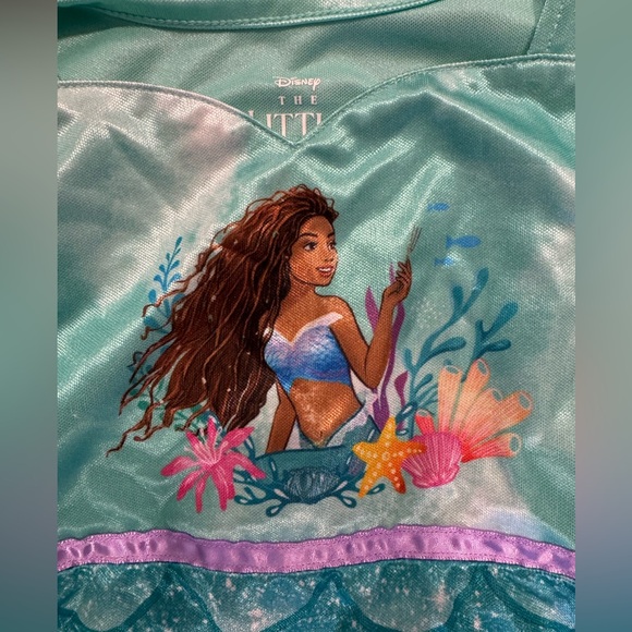 Girls little mermaid nightgown - Picture 3 of 4